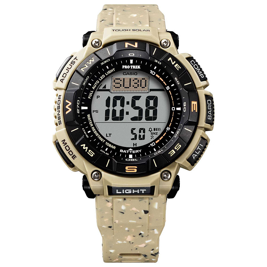 Часы Casio Pro Trek PRG-340SC-5DR (PRG-340SC-5) — Япония, мужские