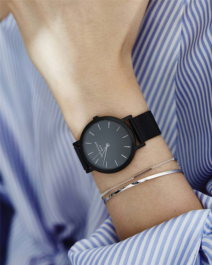 Часы Rosefield The Mercer MBB-M43 — женские, сталь c pvd покрытием