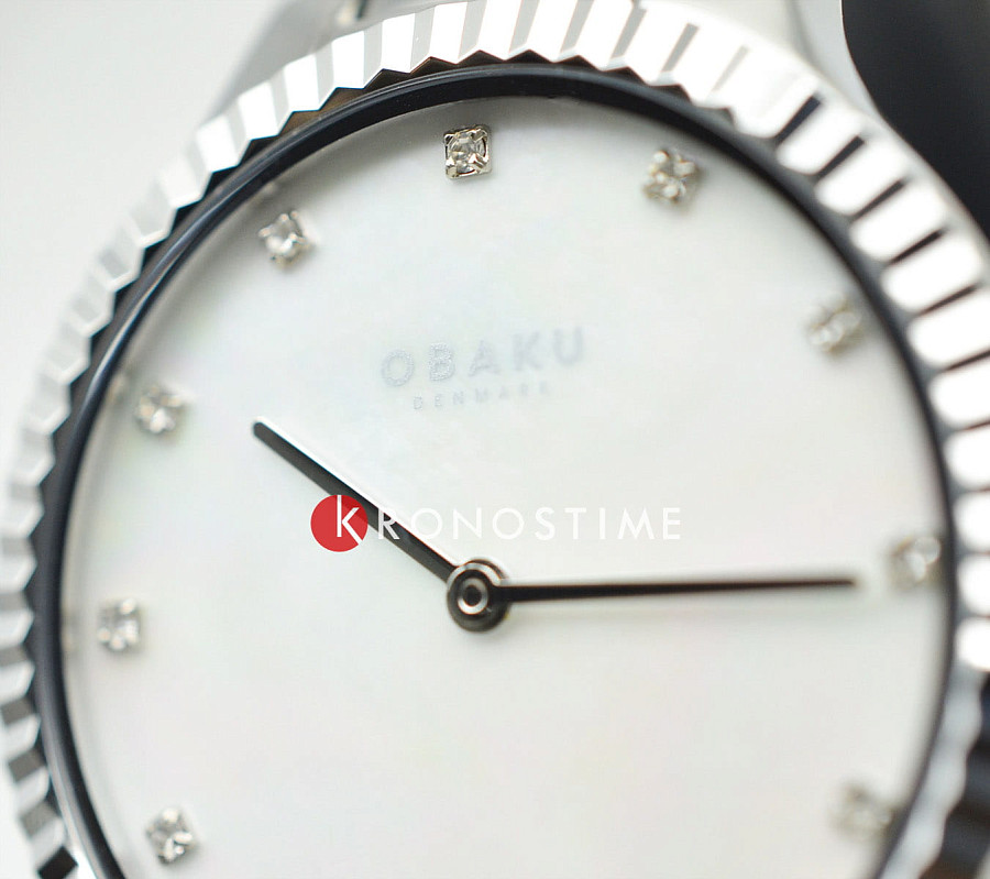Часы Obaku Linje Jude V292LXCWSC — нержавеющая сталь, женские