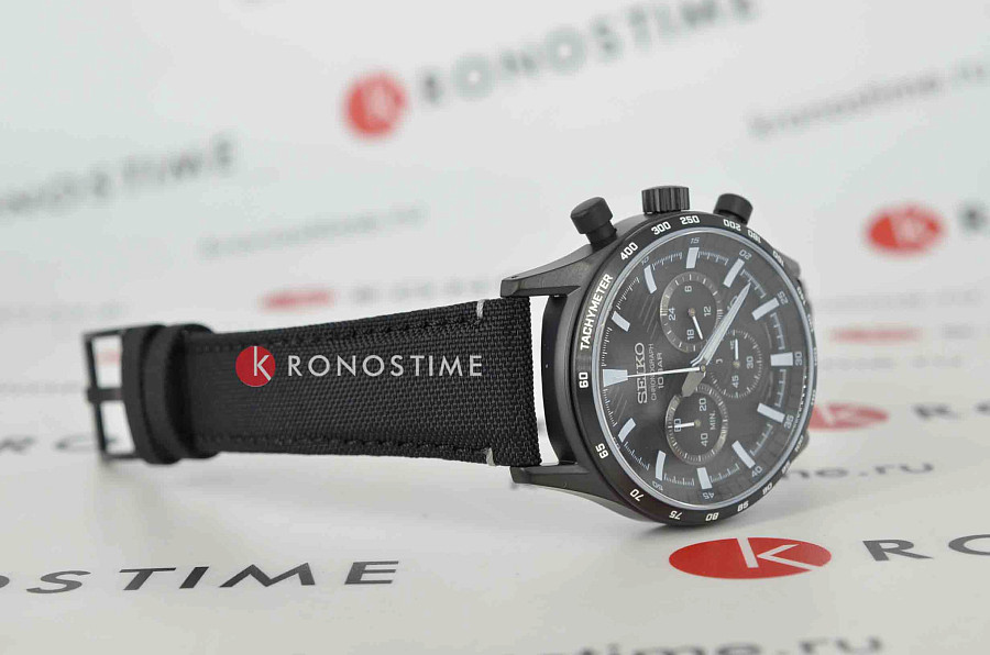 Часы Seiko SSB417P1 — нейлон, мужские