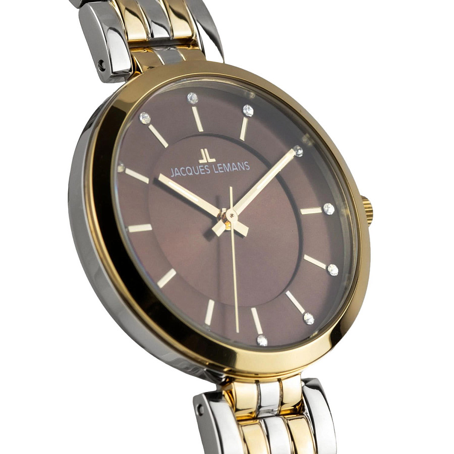 Часы Jacques Lemans Milano 1-2211D — кварцевые, сталь металл