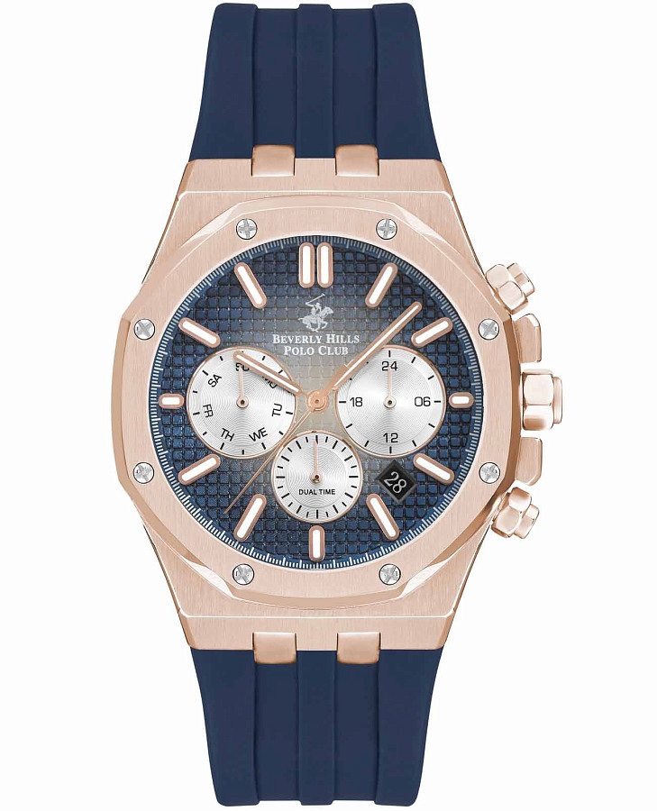 Часы Beverly Hills Polo Club BP3261X.499 — мужские, синий