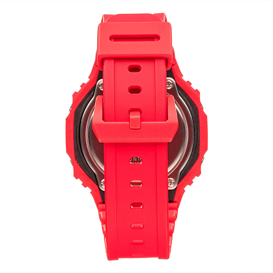 Часы Casio G-Shock GA-2100-4ADR (GA-2100-4A) — бордовый, карбон пластик