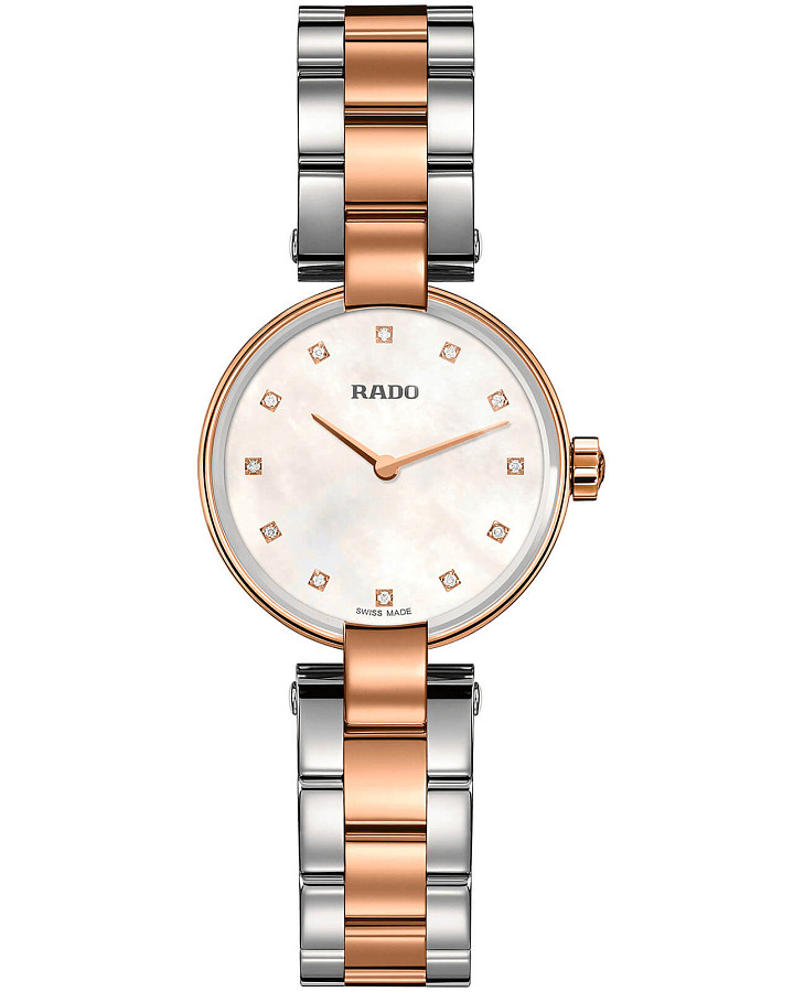 Часы Rado Coupole Diamonds R22855924 — женские, перламутровый
