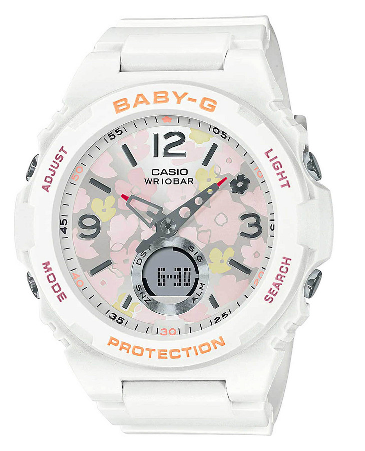 Часы Casio Baby-G BGA-260FL-7A — женские, цветной