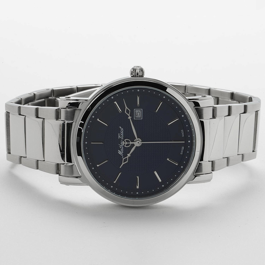 Часы Mathey-Tissot City Metal HB611251MABU — кварцевые, металл сталь