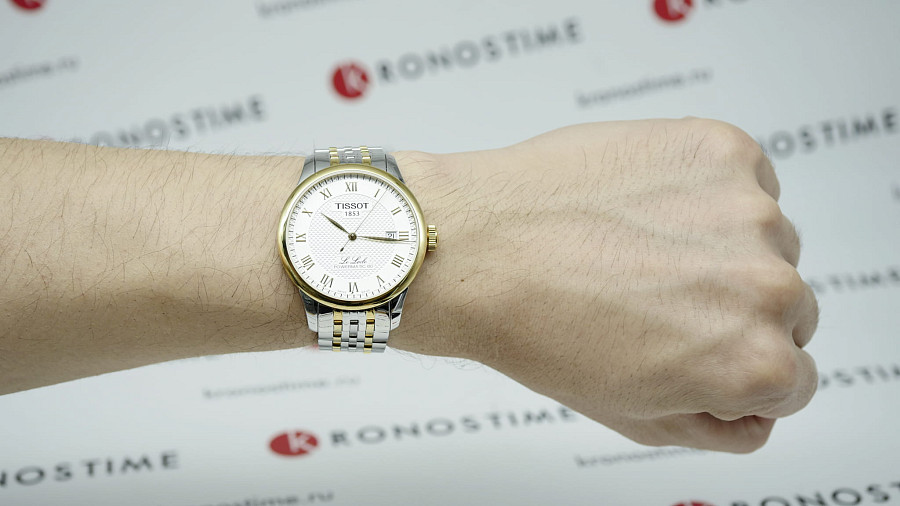 Часы Tissot Le Locle Powermatic 80 T006.407.22.033.01 — серебристый, сталь металл
