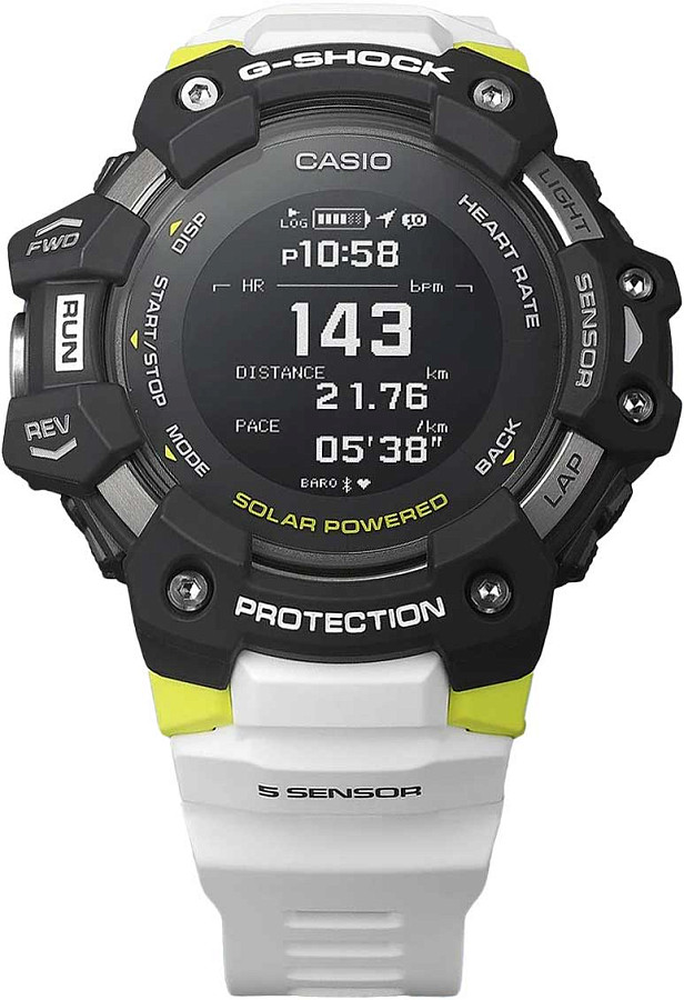 Часы Casio G-Shock GBD-H1000-1A7 — пластик, мужские