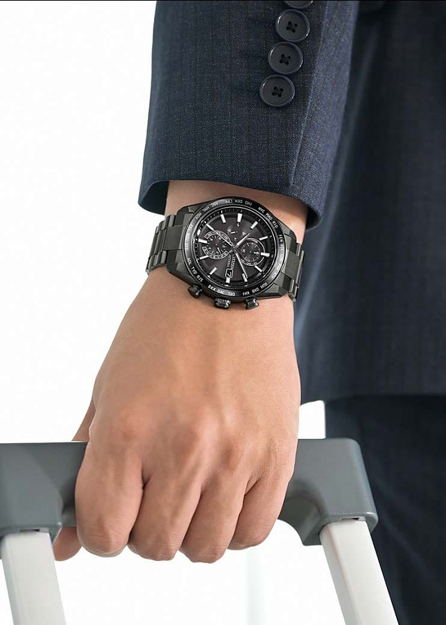 Часы Citizen Attesa AT8294-59E — кварцевые, титан