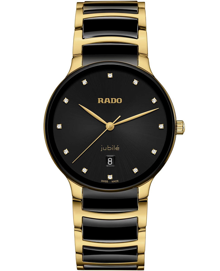 Часы Rado Centrix Diamonds R30022742 — мужские, черный