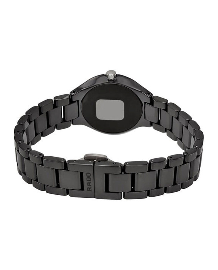 Часы Rado True Thinline Diamonds R27742732 — высокотехнологичная плазменная керамика, женские