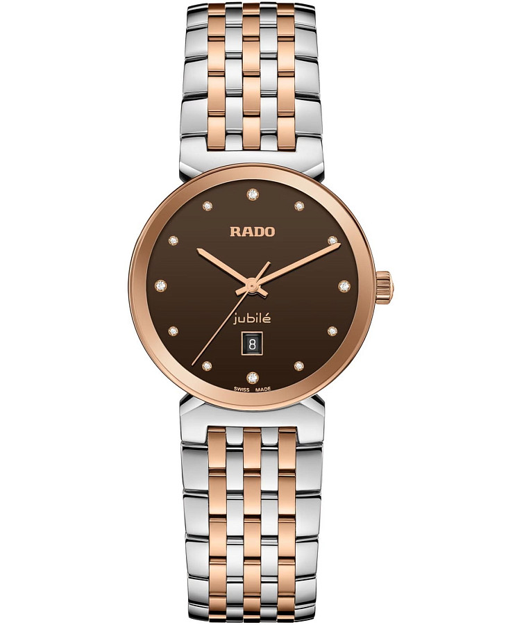 Часы Rado Florence Diamonds R48913763 — женские, коричневый