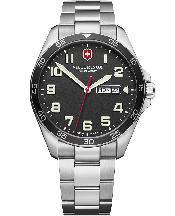 Часы Victorinox Fieldforce 241849 — мужские, черный