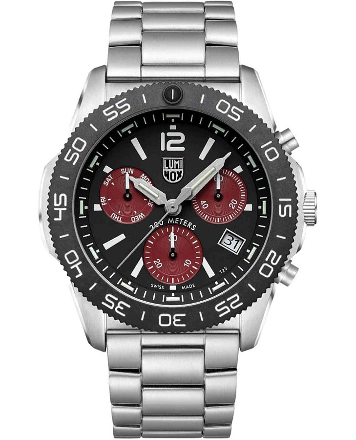 Часы Luminox Pacific Diver Chronograph XS.3155.1.M — мужские, черный
