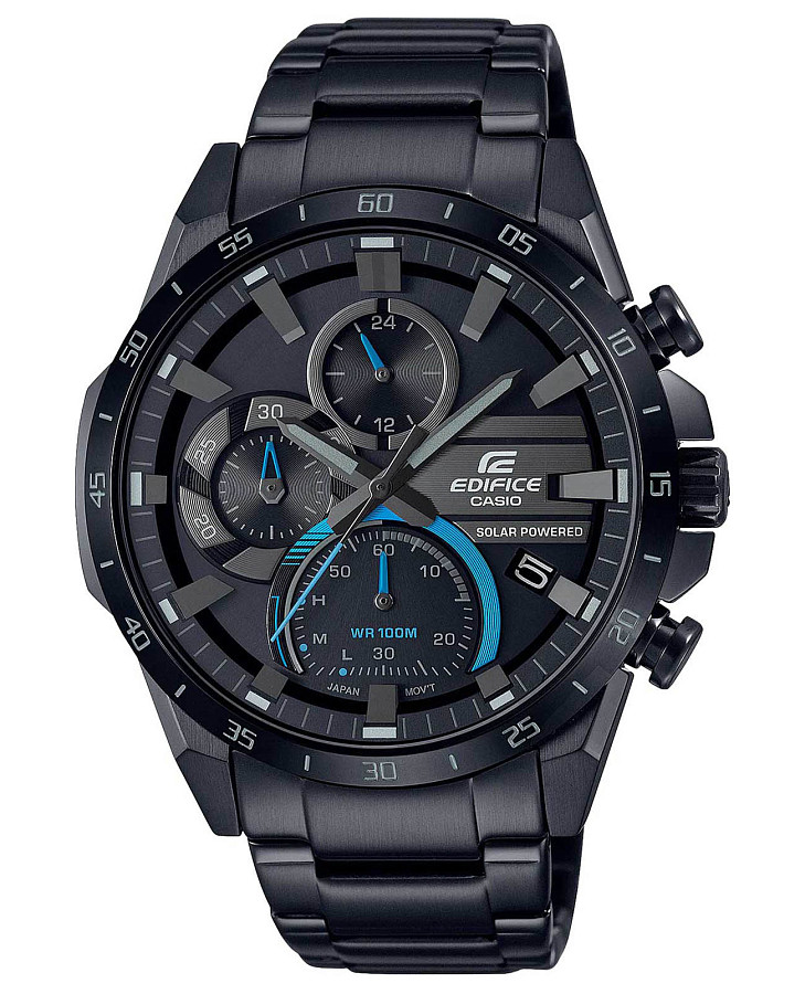 Часы Casio Edifice EQS-940DC-1BVUDF (EQS-940DC-1B) — мужские, черный