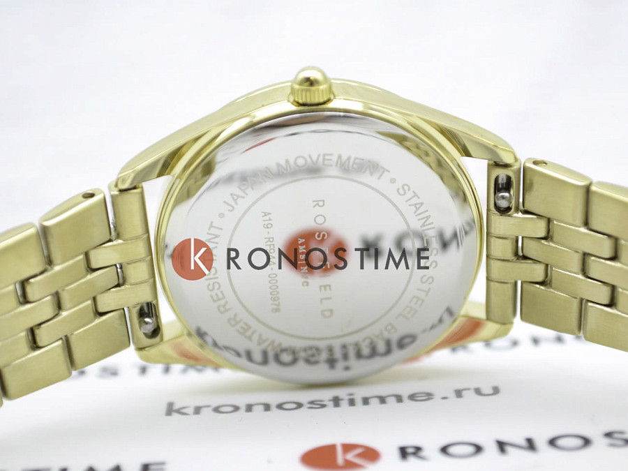 Часы Rosefield The Ace ABGSG-A19 — женские, сталь c pvd покрытием
