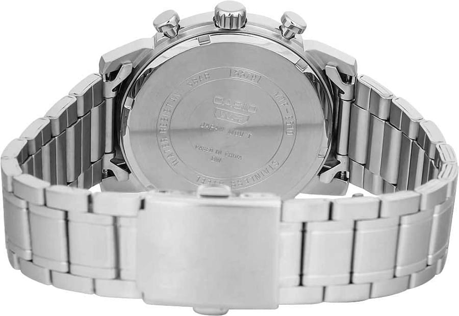 Часы Casio Collection Standard MTP-E510D-3A — металл сталь, Япония