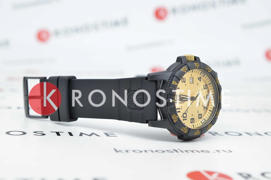 Часы Luminox Leatherback SEA Turtle Giant XS.0325.GP — полиуретан, мужские