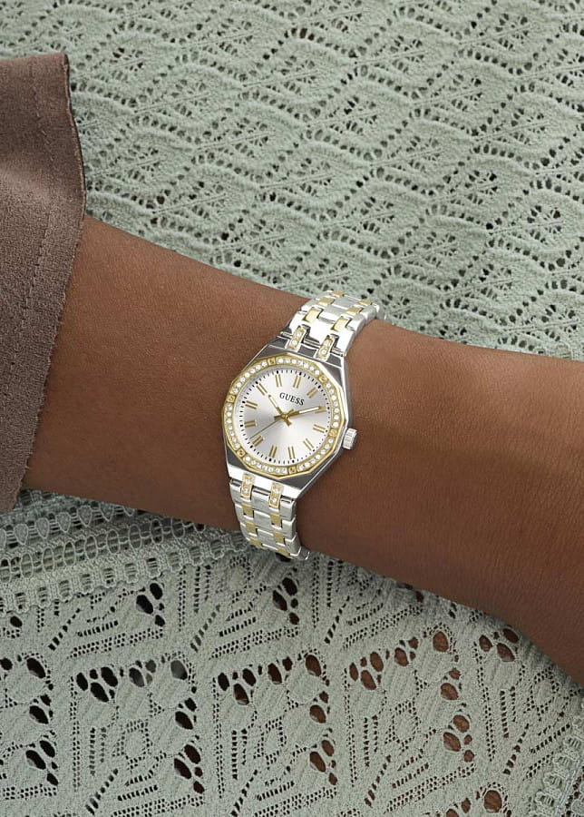 Часы Guess Pixie GW0931L3 — кварцевые, металл сталь
