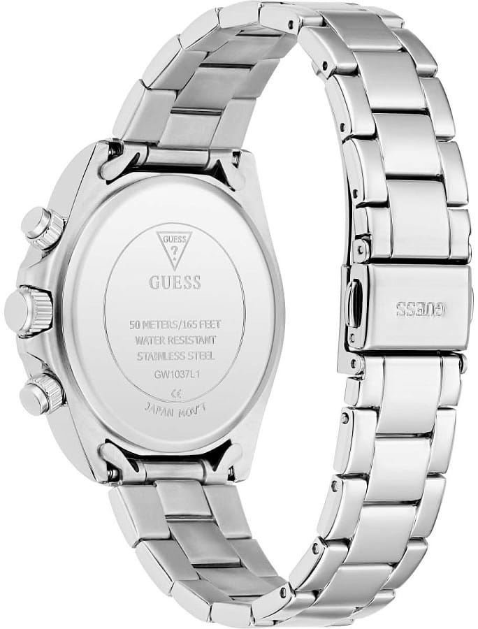 Часы Guess Sport Victoria Silver Tone Analog GW1037L1 — артикул GW1037L1