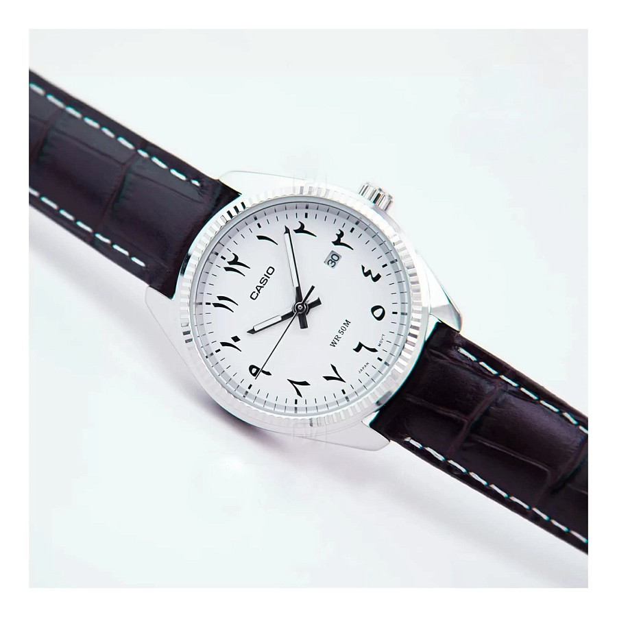 Часы Casio Collection MTP-1302L-7B3 — кварцевые, металл сталь