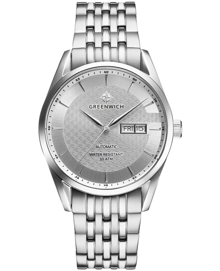 Часы Greenwich Good Luck Classic GW 074.10.33 — мужские, серебристый