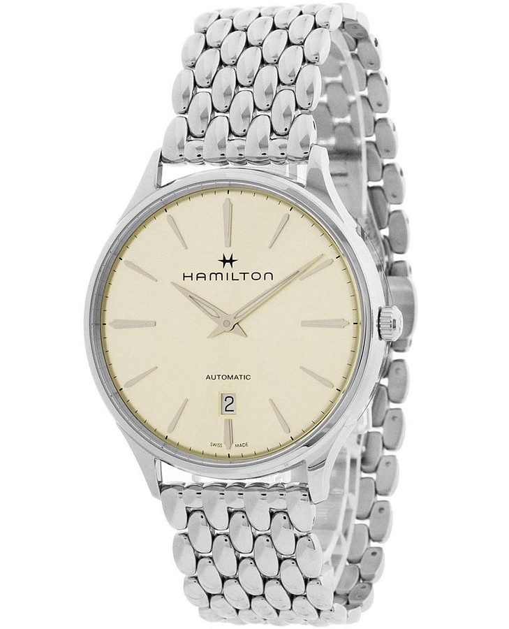 Часы Hamilton Jazzmaster Thinline Auto H38525111 — сталь металл, Швейцария