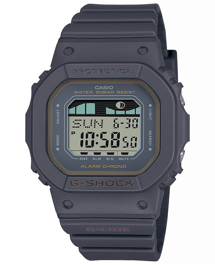 Часы Casio G-Shock GLX-S5600-1DR (GLX-S5600-1) — женские, серый