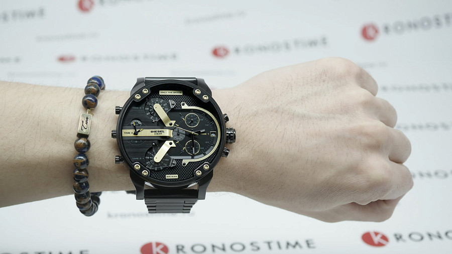 Часы Diesel DZ7435 Mr Daddy 2.0 — Италия, кварцевые