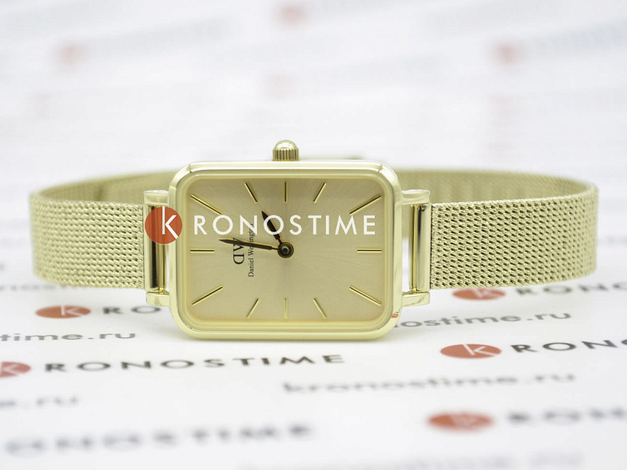 Часы Daniel Wellington Quadro Pressed Unitone DW00100485 — Швеция, кварцевые