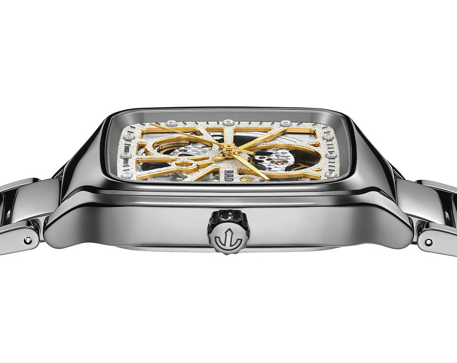 Часы Rado True Square Automatic Open Heart Sparkling R27083722 — керамика, Швейцария