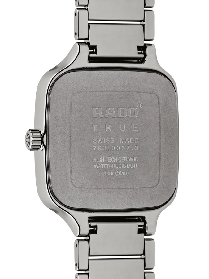 Часы Rado True Square Automatic R27077702 — механические, керамика