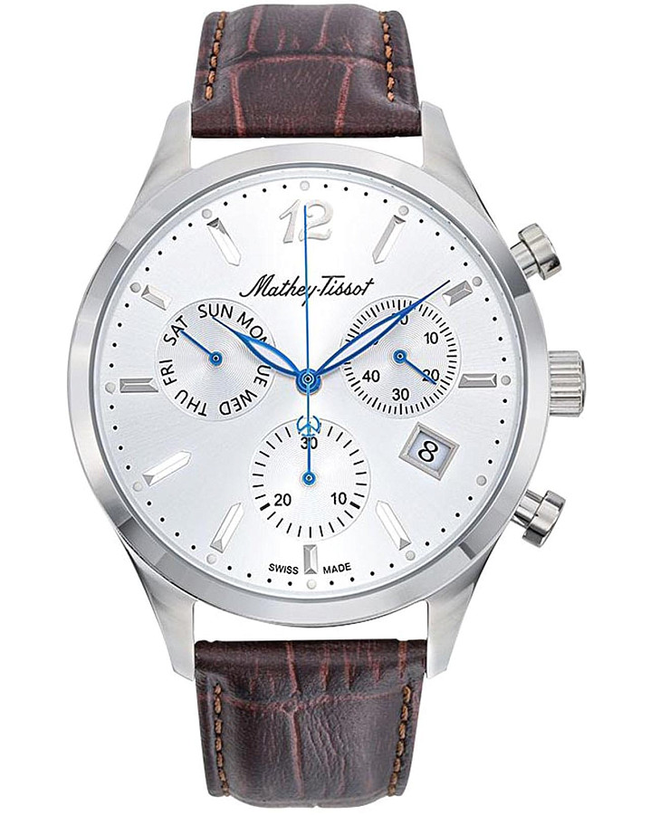 Часы Mathey-Tissot Urban H411CHALS — мужские, серебристый