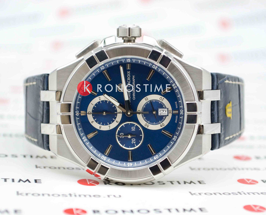 Часы Maurice Lacroix Aikon Chronograph AI1018-SS001-430-1 — сталь металл, Швейцария