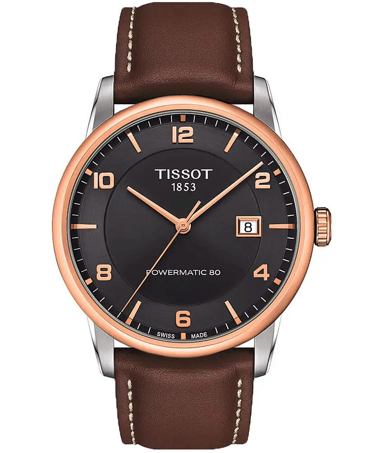 Часы Tissot Luxury Powermatic 80 T086.407.26.067.00 — мужские, черный