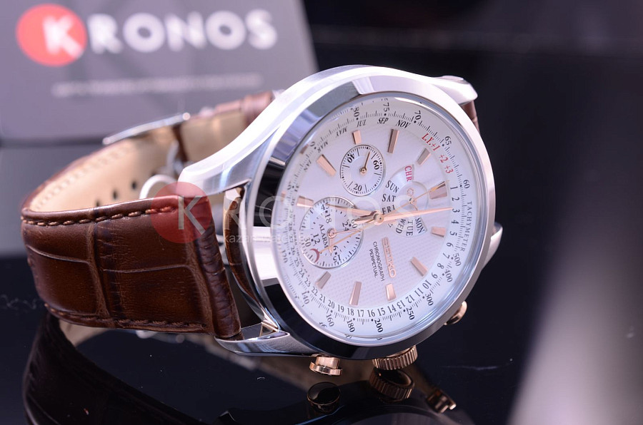 Часы Seiko Conceptual Series Dress SPC129P1 — кварцевые, металл сталь