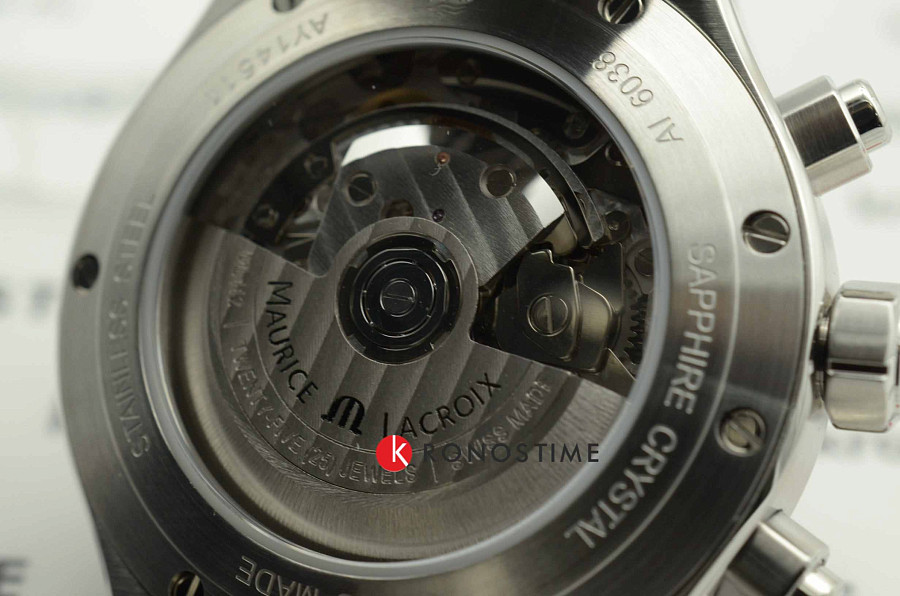 Часы Maurice Lacroix Aikon Automatic Chronograph AI6038-SS002-430-1 — мужские, нержавеющая сталь