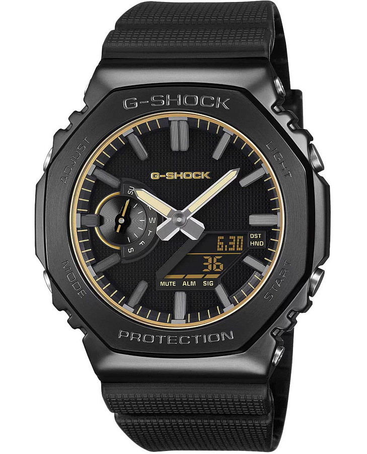Часы Casio G-Shock Luxe Black GM-2100LXB-1A9 — мужские, черный