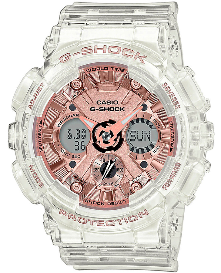 Часы Casio G-Shock GMA-S120SR-7A — женские, розовый