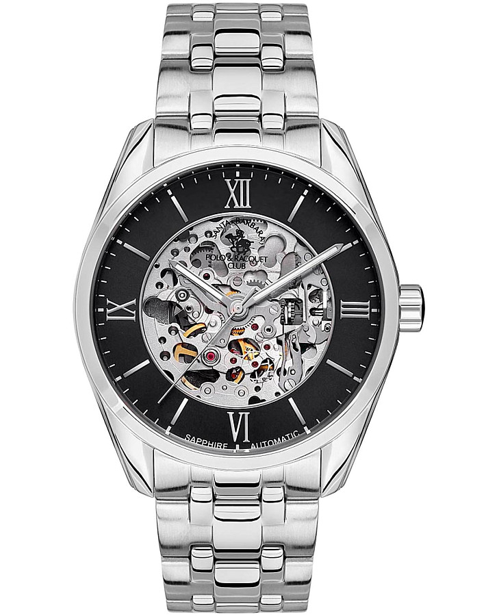 Часы Santa Barbara Polo & Racquet Club Luxury SB.4.1005-2 — мужские, черный