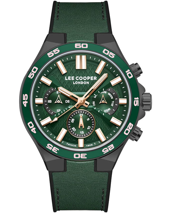 Часы Lee Cooper LC08066.077 — мужские, зеленый