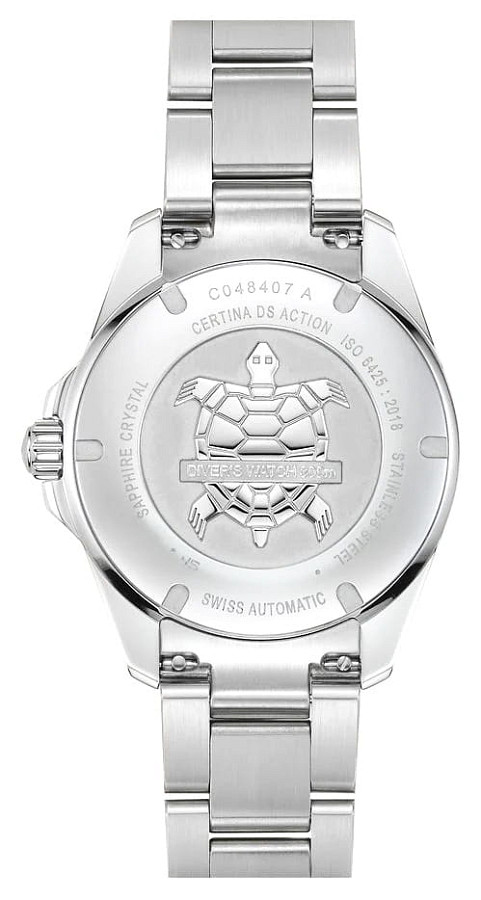 Часы Certina DS Action C048.407.11.011.00 — белый, сталь металл