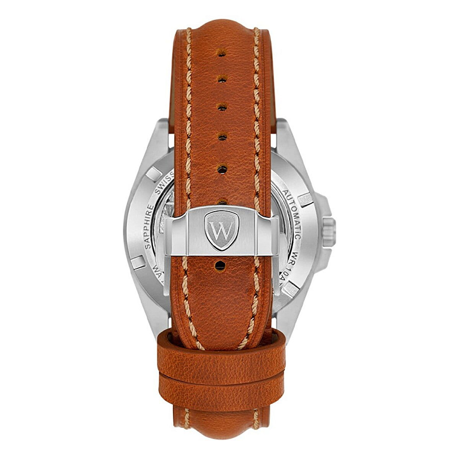 Часы Wainer Automatic WA.25400-B — кожаный, мужские