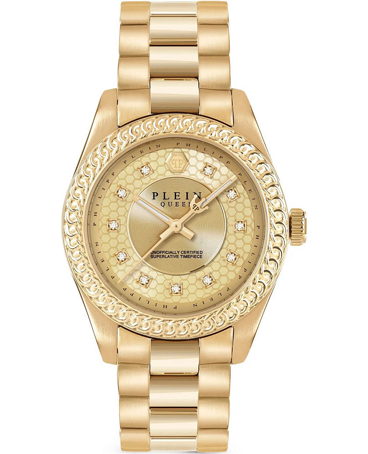 Часы Philipp Plein Queen Supreme PW7FA0526 — женские, золотой