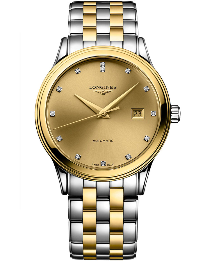 Часы Longines Flagship L4.984.3.38.7 — мужские, золотой