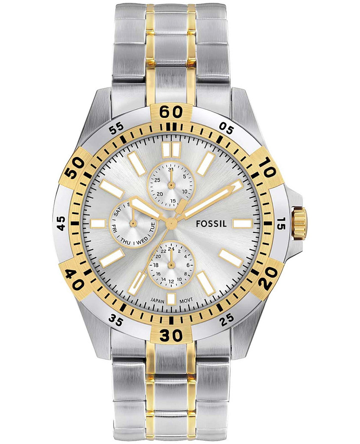Часы Fossil Garrett FS6148 — мужские, серебристый