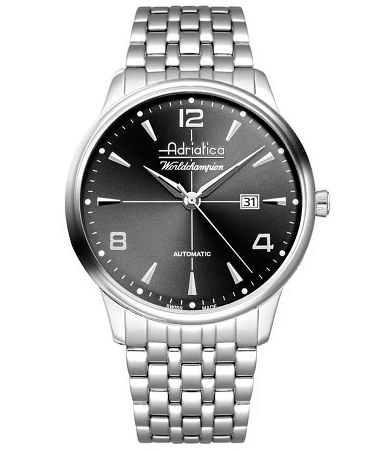 Часы Adriatica A8269.5156NA — мужские, черный