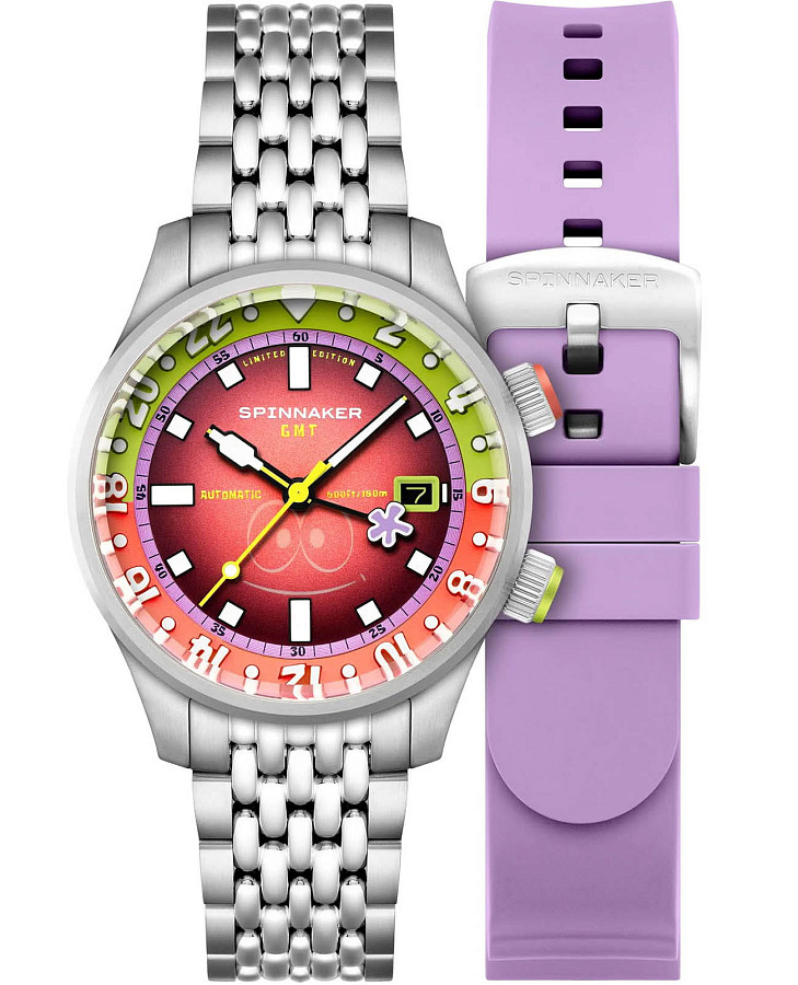 Часы Spinnaker SpongeBob SP-5162-44 — мужские, розовый