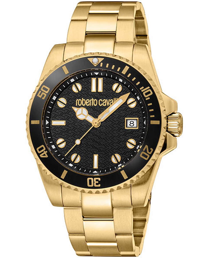 Часы Roberto Cavalli Marte RC5G129M0075 — мужские, черный