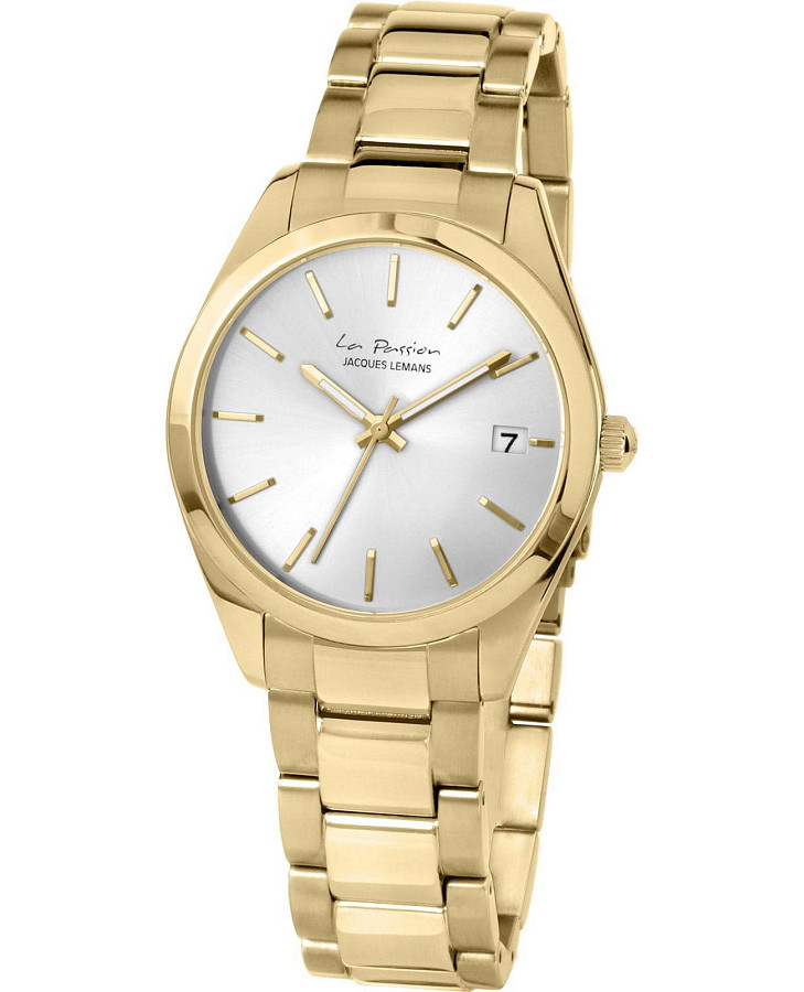 Часы Jacques Lemans La Passion LP-132i — женские, серебристый